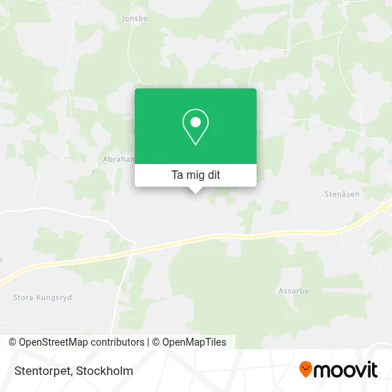 Stentorpet karta