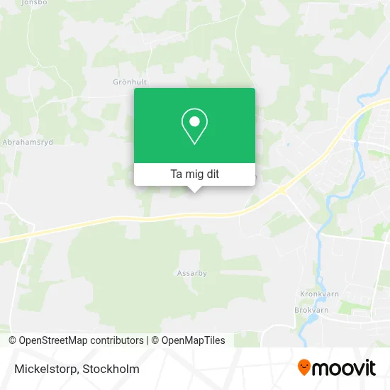 Mickelstorp karta