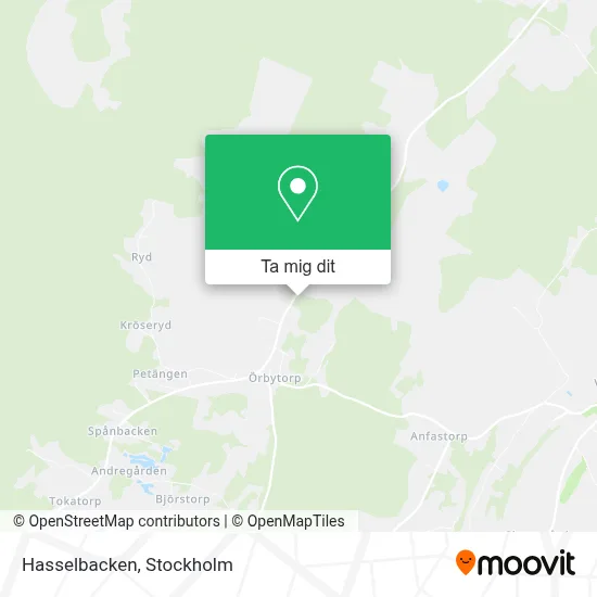 Hasselbacken karta