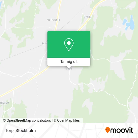 Torp karta
