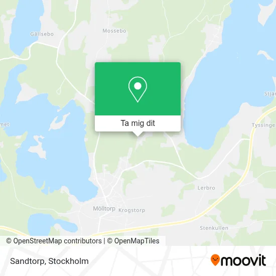 Sandtorp karta