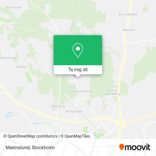 Malmslund karta