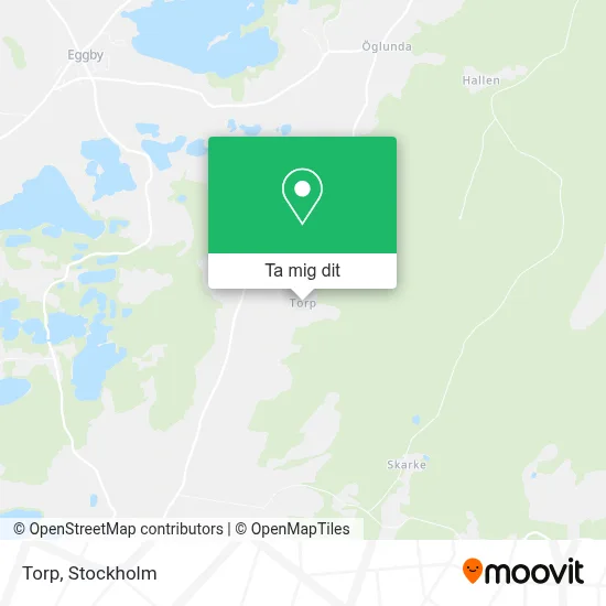 Torp karta