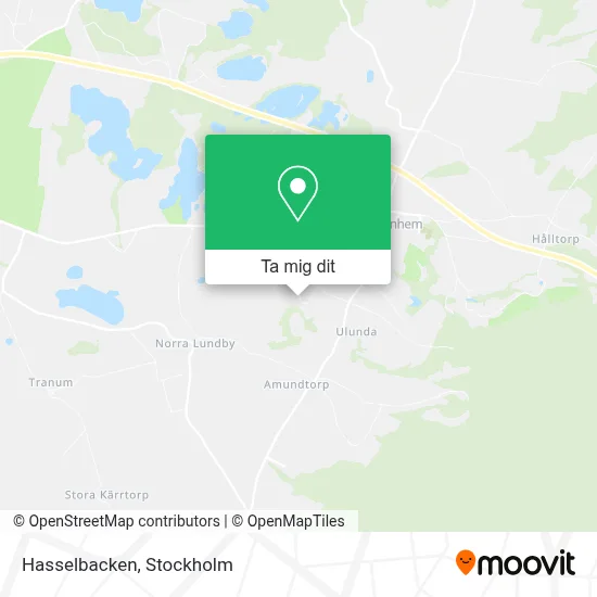 Hasselbacken karta