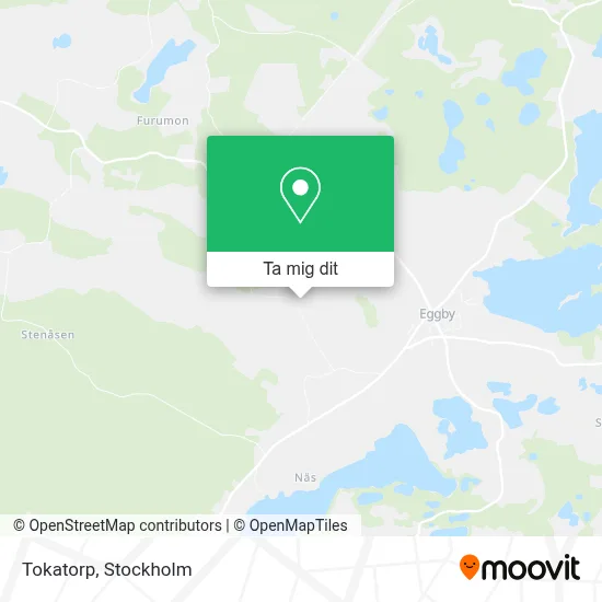 Tokatorp karta