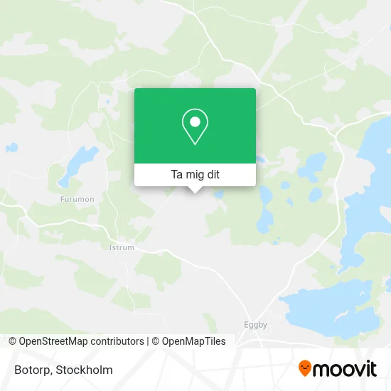 Botorp karta