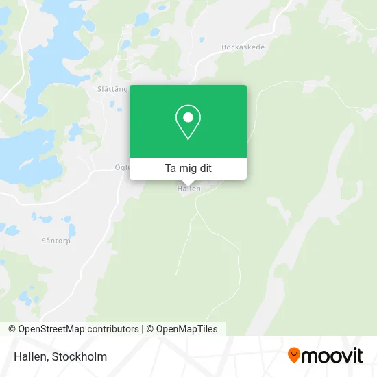 Hallen karta