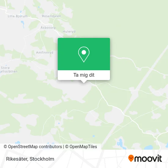 Rikesäter karta