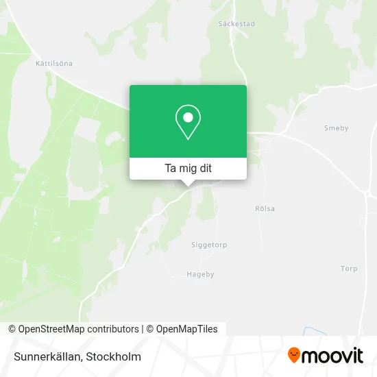 Sunnerkällan karta