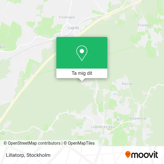 Lillatorp karta