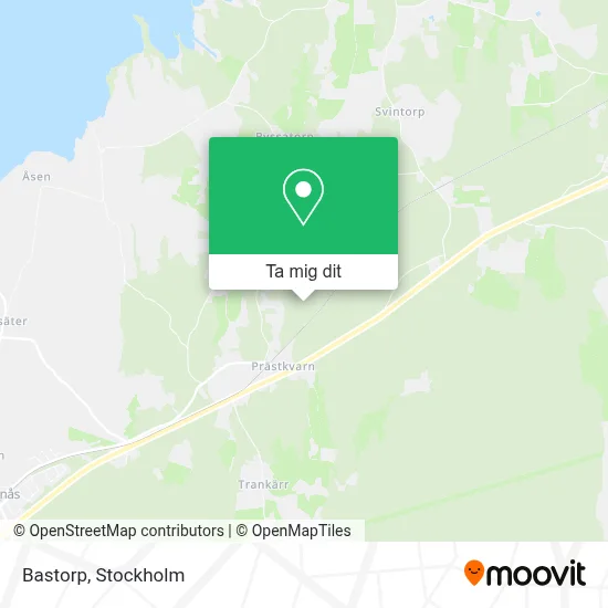Bastorp karta