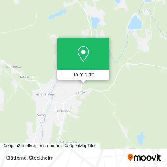 Slätterna karta