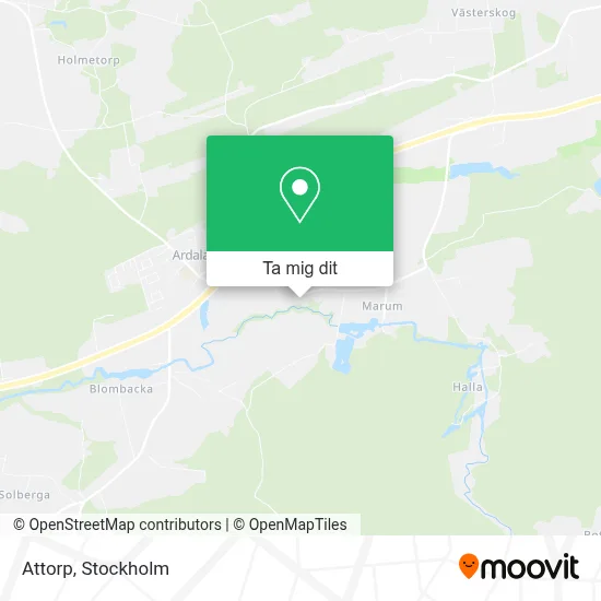 Attorp karta