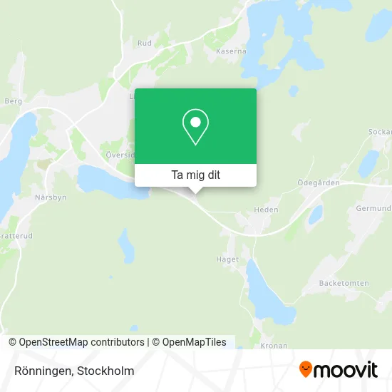 Rönningen karta