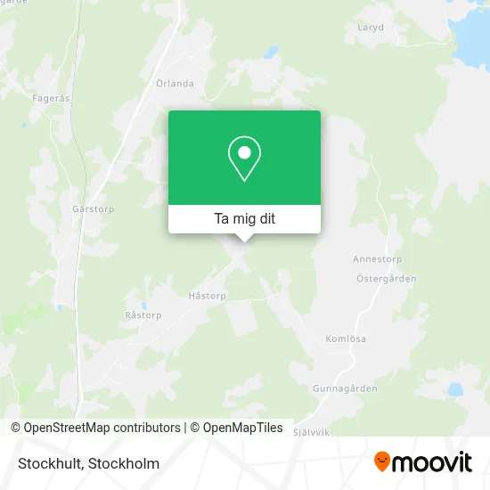 Stockhult karta