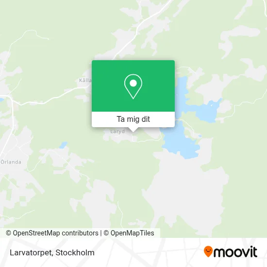 Larvatorpet karta