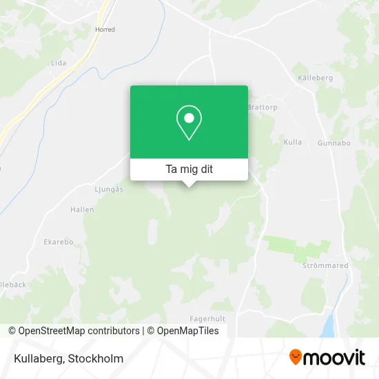 Kullaberg karta