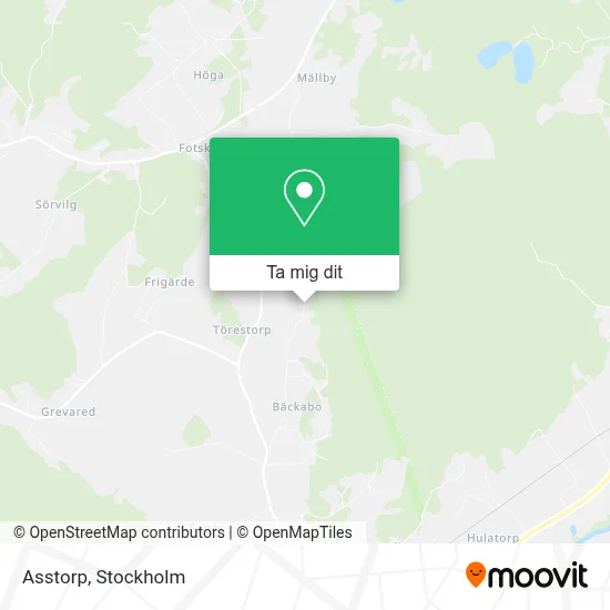Asstorp karta