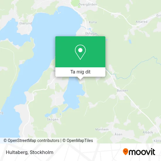Hultaberg karta