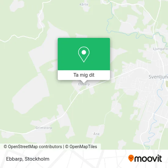 Ebbarp karta