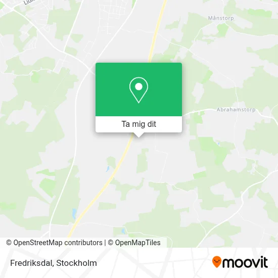 Fredriksdal karta