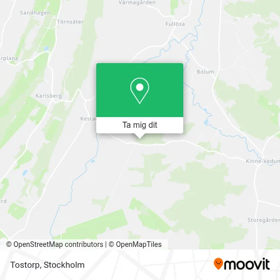 Tostorp karta