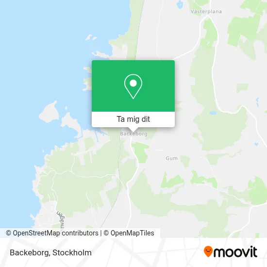 Backeborg karta
