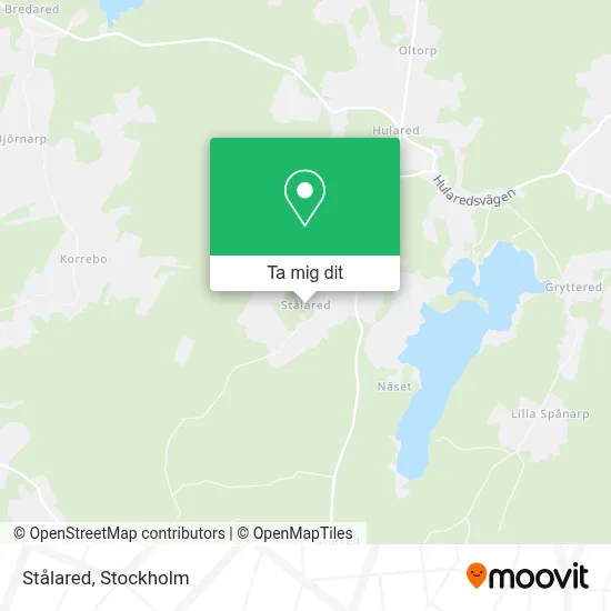 Stålared karta