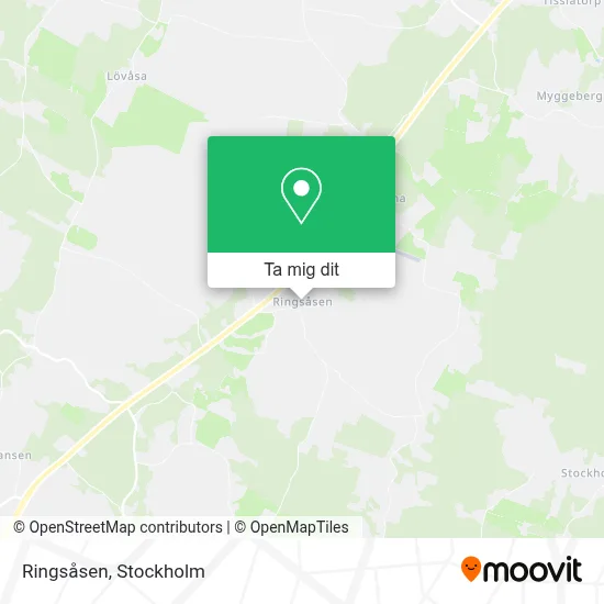 Ringsåsen karta