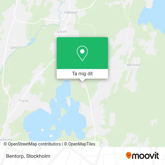 Bentorp karta