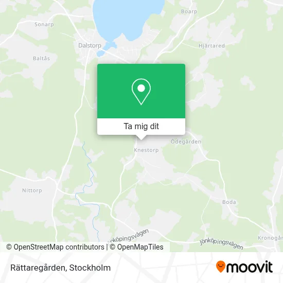 Rättaregården karta