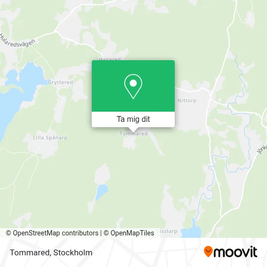 Tommared karta