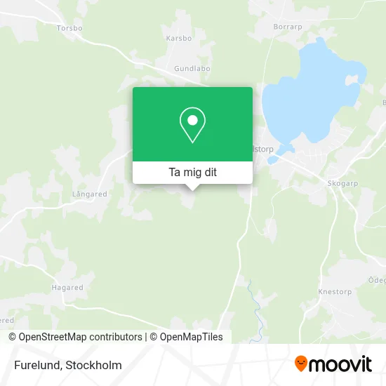 Furelund karta