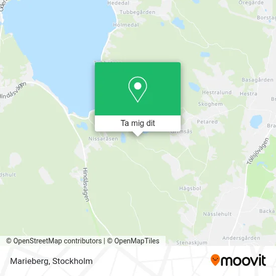 Marieberg karta