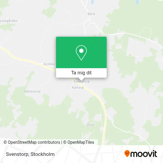 Svenstorp karta