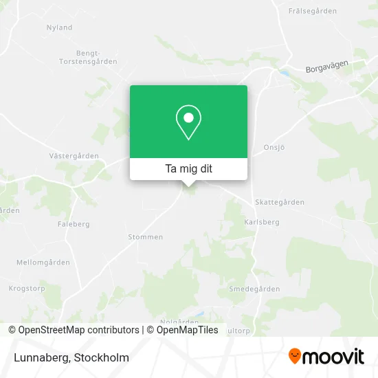 Lunnaberg karta
