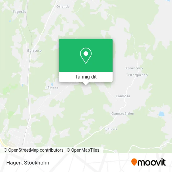 Hagen karta
