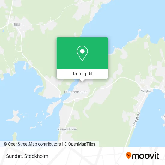 Sundet karta