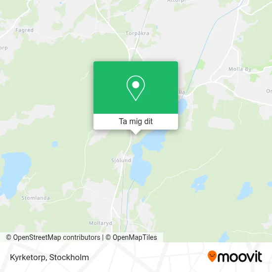 Kyrketorp karta