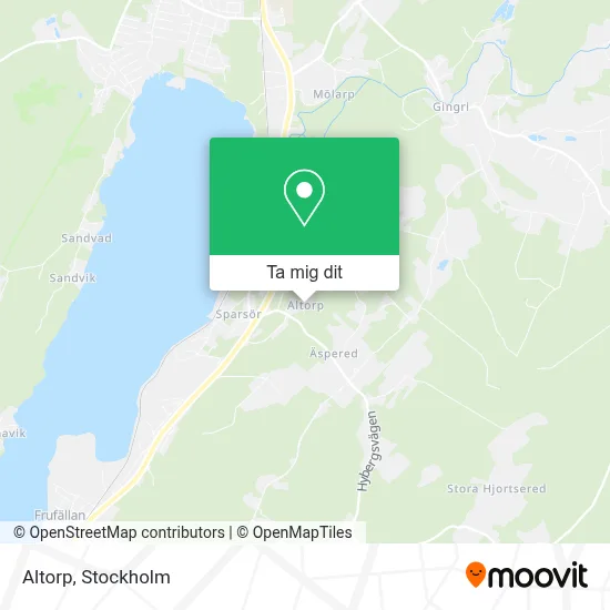 Altorp karta