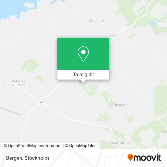 Bergen karta