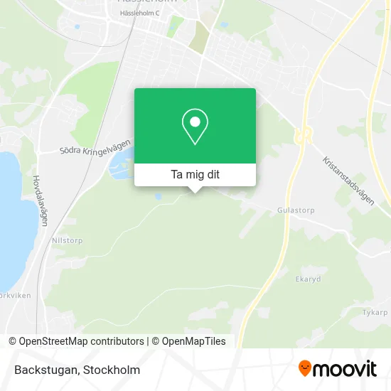 Backstugan karta