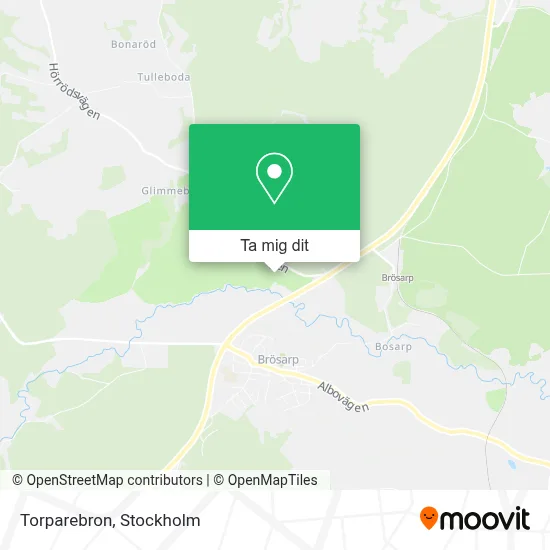 Torparebron karta