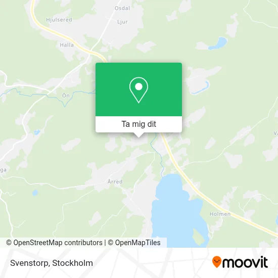 Svenstorp karta