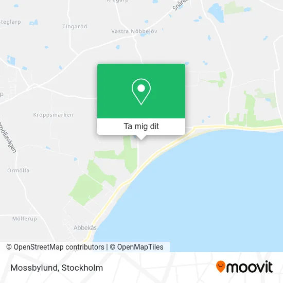 Mossbylund karta