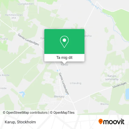 Karup karta