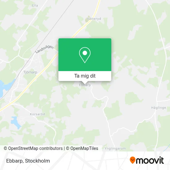 Ebbarp karta