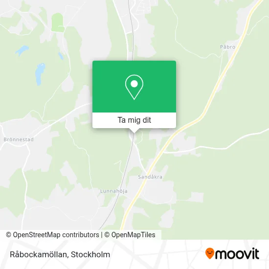 Råbockamöllan karta