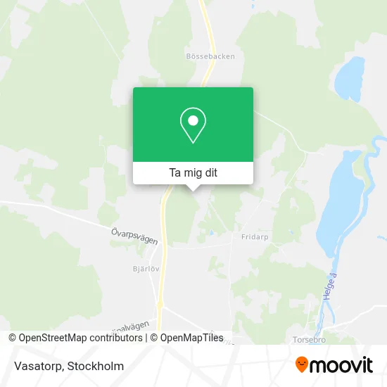 Vasatorp karta