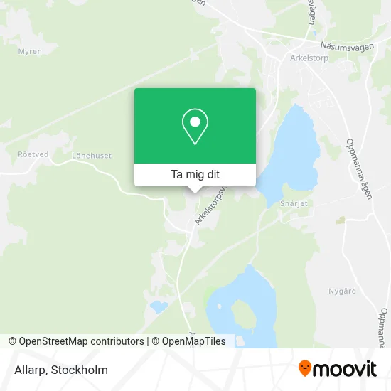 Allarp karta